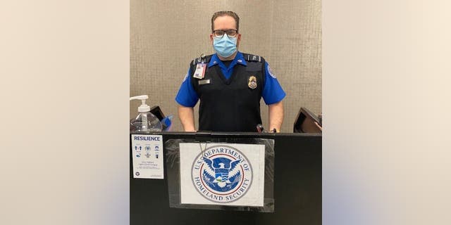 Lead TSA Officer John Killian found the lost diamond near a supervisory podium that’s not far from where a checkpoint line meets five hours after it was reported missing.