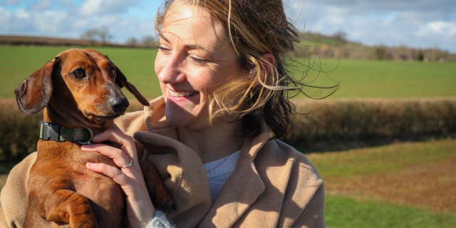 Professional dog walker and author Kate MacDougall tells Fox News that pet parents who plan on returning to work should have a plan in place for their dogs. (Katy Raffin/Telling Tales Productions)