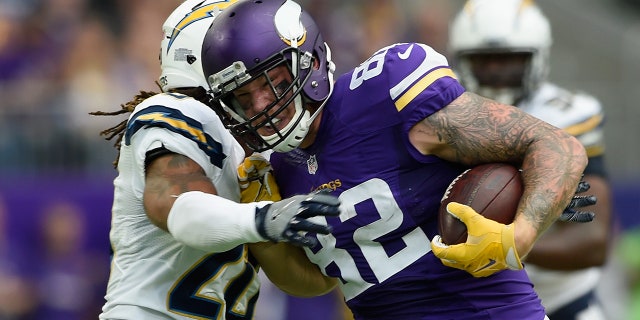 Dwight Lowery on August 28, 2016 at US Bank Stadium in Minneapolis, Minnesota. (Photo by Hannah Foslien/Getty Images)