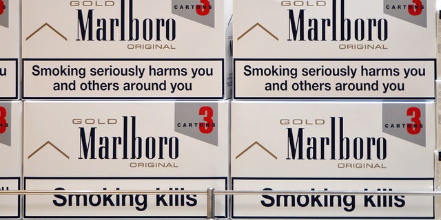 Marlboro cigarette cartons