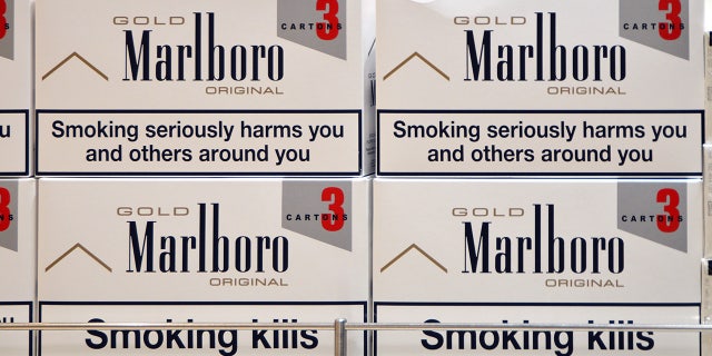 Marlboro cigarette cartons