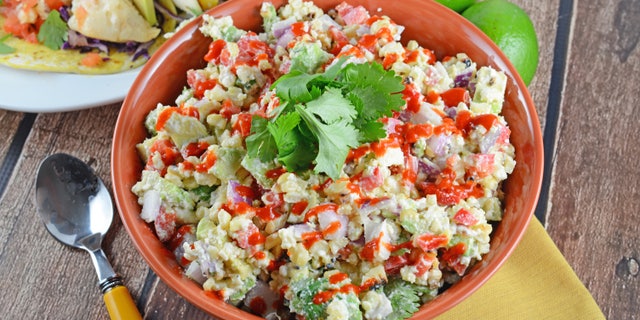 Savory Experiments’ Mexican Street Corn Dip is "perfect for parties and potlucks," Jessica Formicola from Savory Experiments says.