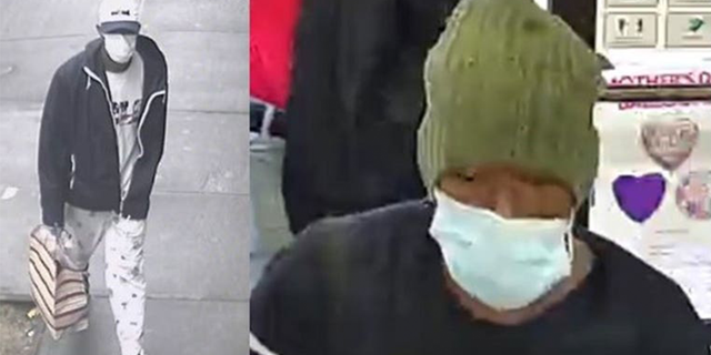 The suspect wanted in connection with a string of robberies in the South Bronx area.