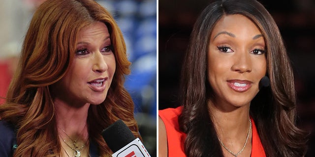 Rachel Nichols was caught venting about Maria Taylor during a private phone call that she didn’t know was being recorded by ESPN. (Getty Images)