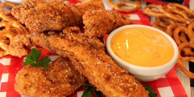 Amy Erickson, of the food blog Oh Bite It, shared her recipe for "Pretzel Fried Chicken."