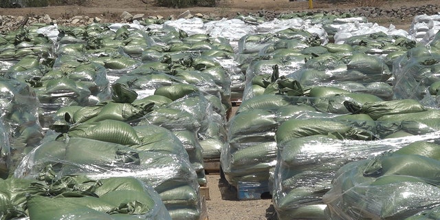 The town is handing out sandbags to residents and preparing for next weeks rainstorm. (Stephanie Bennett/ Fox News)