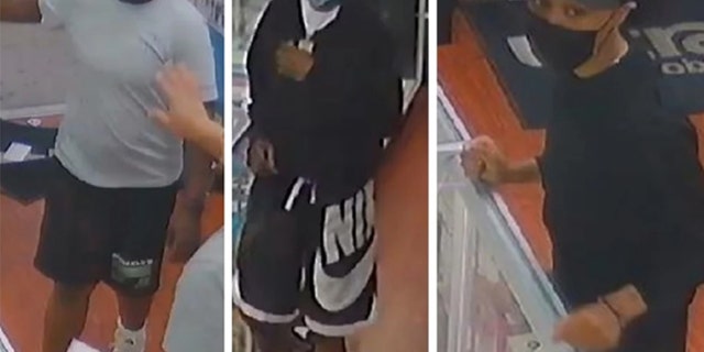 Three female suspects entered Fast Wireless on 104th Street near 39th Avenue in Corona at 5:25 p.m. Monday and started grabbing items from the store, cops said.
