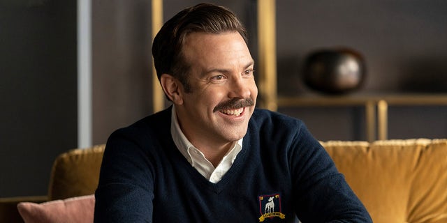 Jason Sudeikis as Ted Lasso in Apple TV+'s ‘Ted Lasso’.