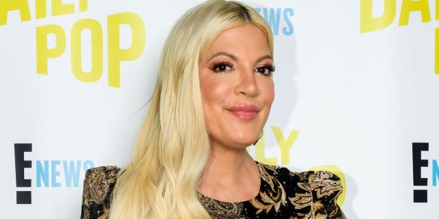 Tori Spelling attributed her new look to makeup and skincare.