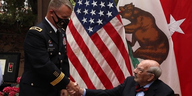 "Heroism knows no age: WWII veteran presented Bronze Star Medal 75 years later," by SSG Kimberly Hill, identified by DVIDS,