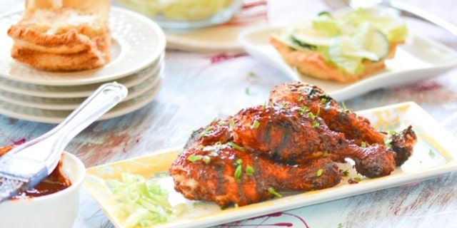 Savita Verma, of food blog Chef de Home shared her "BBQ Chicken Drumsticks with Chipotle-Beer BBQ Sauce" with Fox News ahead of the July 4th weekend.