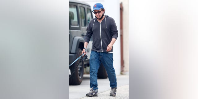 Jonathan Taylor Thomas was spotted in Los Angeles.