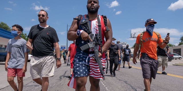 Oklahoma Black Gun Owners Marching