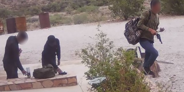 The Hudspeth County Sheriff’s Office responded along with border agents and took the three migrants into custody.