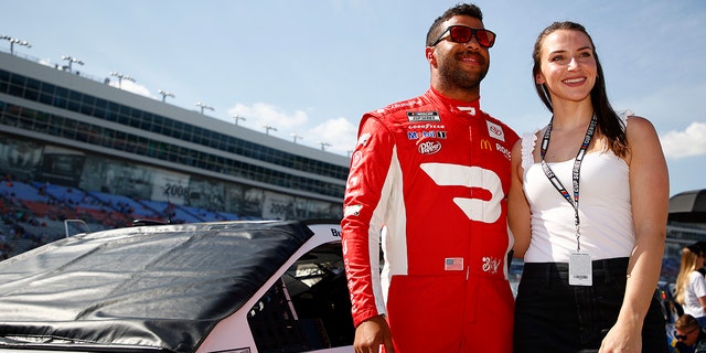 Bubba Wallace and Amanda Carter have been a couple for about five years.