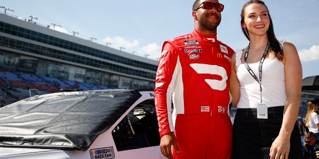 Bubba Wallace and Amanda Carter have been a couple for about five years.