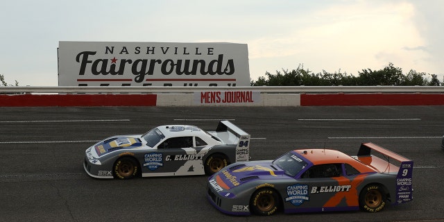 Chase and Bill Elliott raced against each other for the first time since 2013.