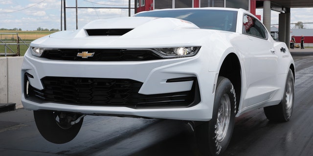 2022 Chevrolet COPO Camaro. Professional Driver. Closed course.