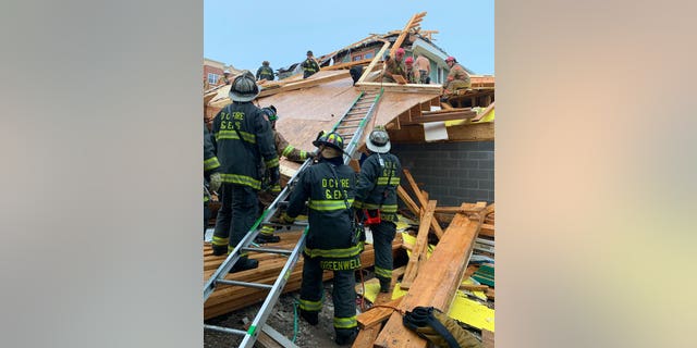 A 5-story building in northwest Washington, D.C. collapsed on Thursday afternoon. 