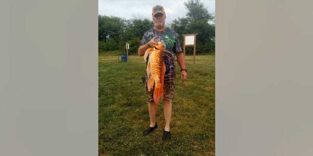 An angler in Missouri caught a 9-pound butterfly koi fish at Blue Spring Lakes Remembrance.