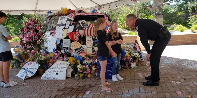 Scarlett Reust, 9, and Addyson Elliott, 10, in Commerce City, Colorado.