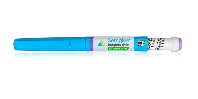 This July 2021 image provided by Viatris shows Semglee insulin. On Wednesday, July 28, 2021, U.S. regulators took action that will make it easier to get a cheaper and similar version of a brand-name insulin at the drugstore. The Food and Drug Administration agreed that Viatris Inc.’s Semglee was interchangeable with widely use Lantus, a fast-acting insulin. 