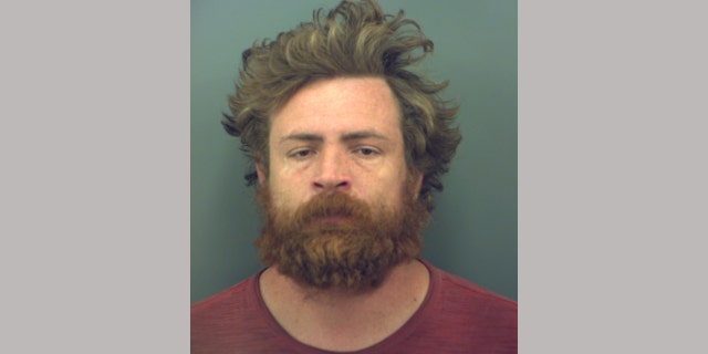 Phillip Daniel Mills, 40, was arrested Friday, charged with capital murder and arson after he allegedly set his home on fire, killing his brother and leaving his mother with critical burn injuries. (El Paso Police)
