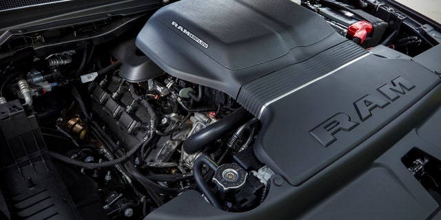 2022 Ram 1500 Rebel G/T under hood