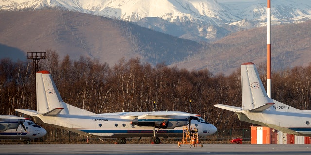 An Antonov An-26 plane with 22 passengers and six crew members, flying from the city of Petropavlovsk-Kamchatsky to the city of Palana, disappeared Tuesday morning in the Russian Far East region of Kamchatka, reports reported. local officials. (AP Photo / Marina Lystseva)
