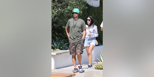Scott Disick shopping in Los Angeles with a different woman. 