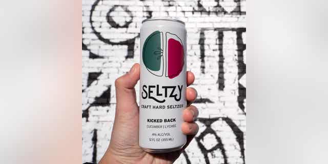 Seltzy, a line of small-batch hard seltzer, is 4% ABV and made with no added sugar. (Courtesy of Seltzy)