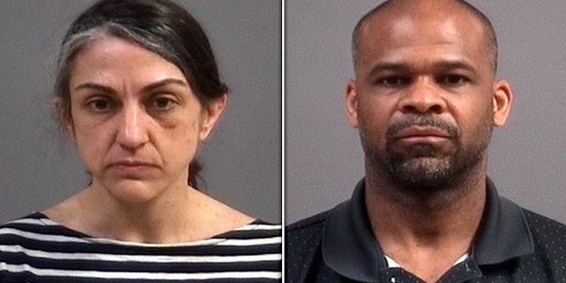 Dina and Kassceen Weaver were arrested after police said they found their child's body in a freezer in their home. (Chesterfield County Police Department)