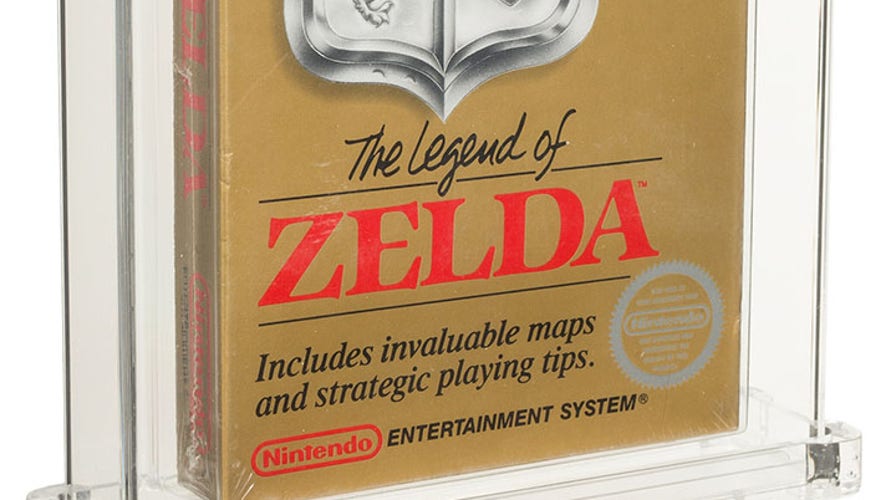 Rare Zelda Nintendo game selling for over 100 000 at auction