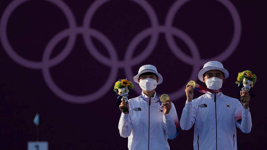 South Korea wins gold in archery’s mixed team Olympic debut
