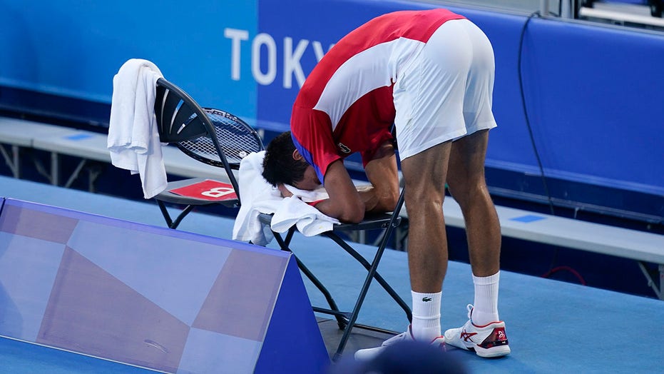 Novak Djokovic leaves Olympics empty-handed after bronze medal match meltdown