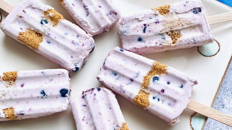 Blueberry cheesecake pops are a sweet treat for National Cheesecake Day: Try the recipe