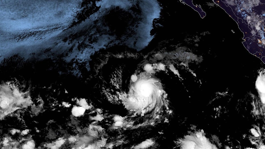 Felicia strengthens to hurricane in the eastern North Pacific