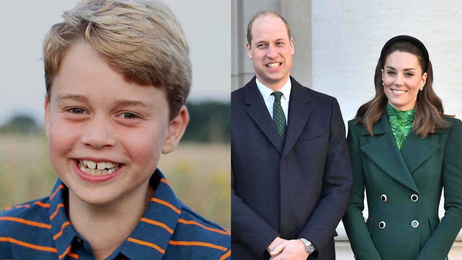 ケイト・ミドルトン, Prince William celebrate Prince George's birthday early with sweet new photo: 'Turning eight'