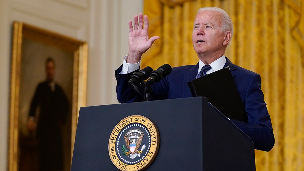 Biden turns heads for saying he was 'instructed' during press conference