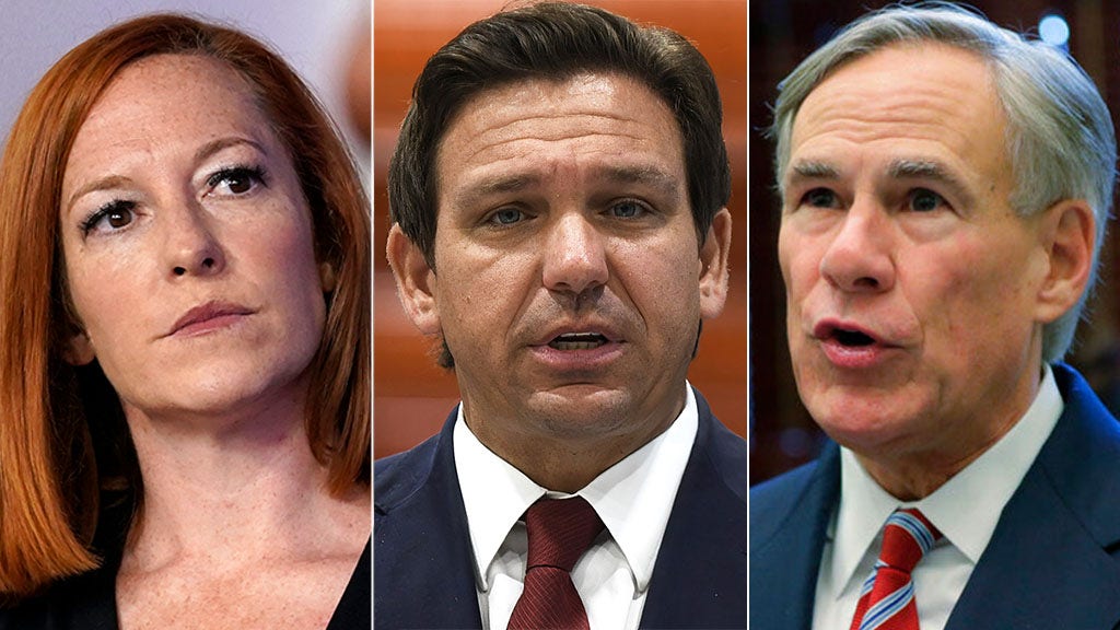 Psaki's beef with DeSantis, GOP governors intensifies