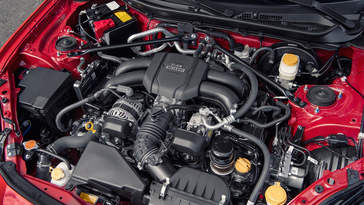 The engine is a Subaru 2.4-liter flat-four.