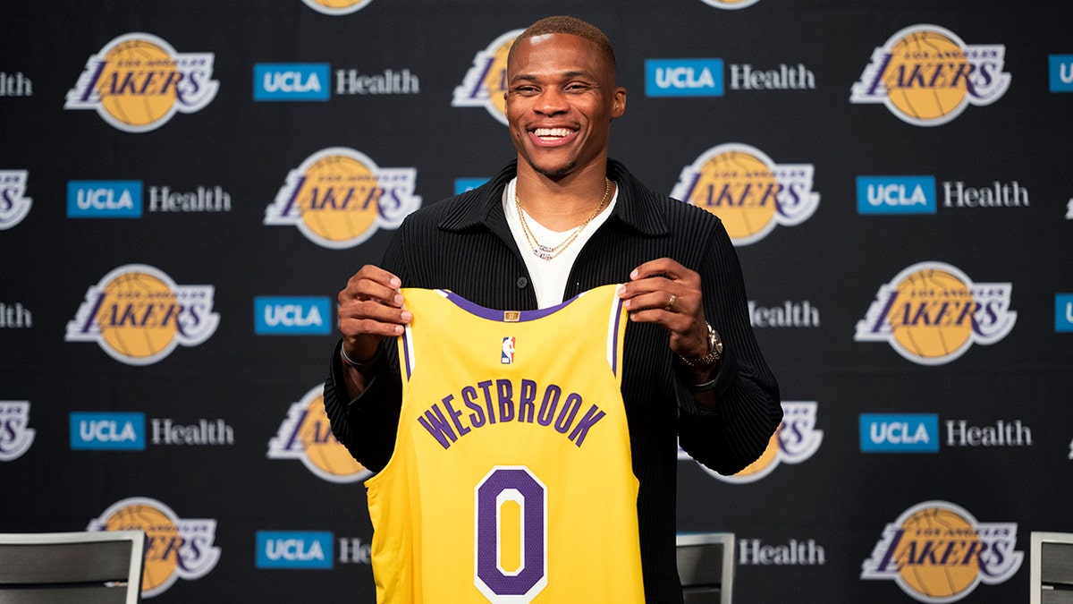 Russell Westbrook joined the Lakers in summer 2021