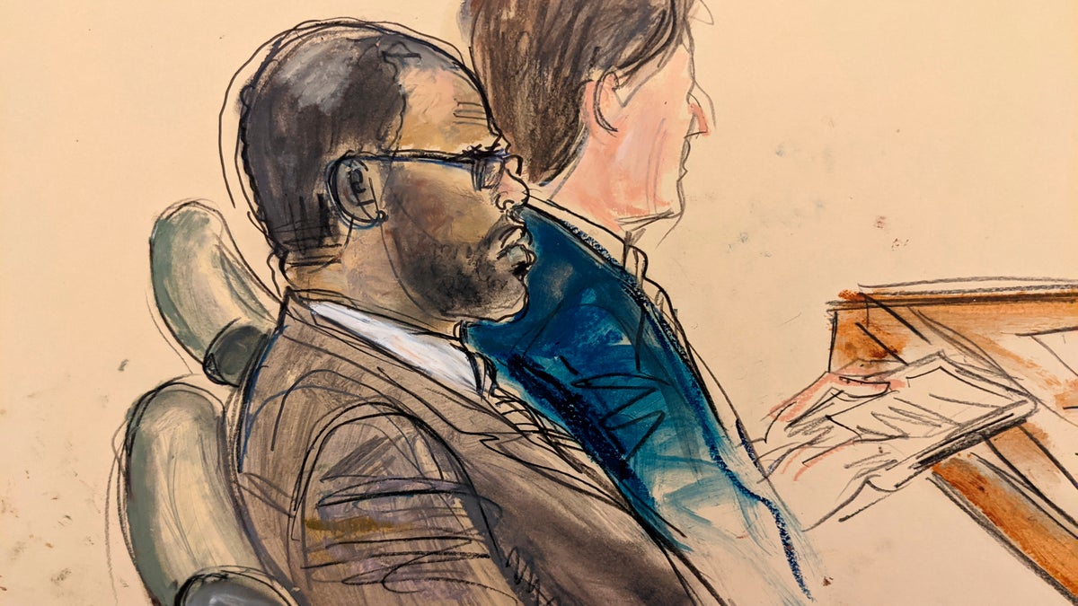 R Kelly courtroom sketch