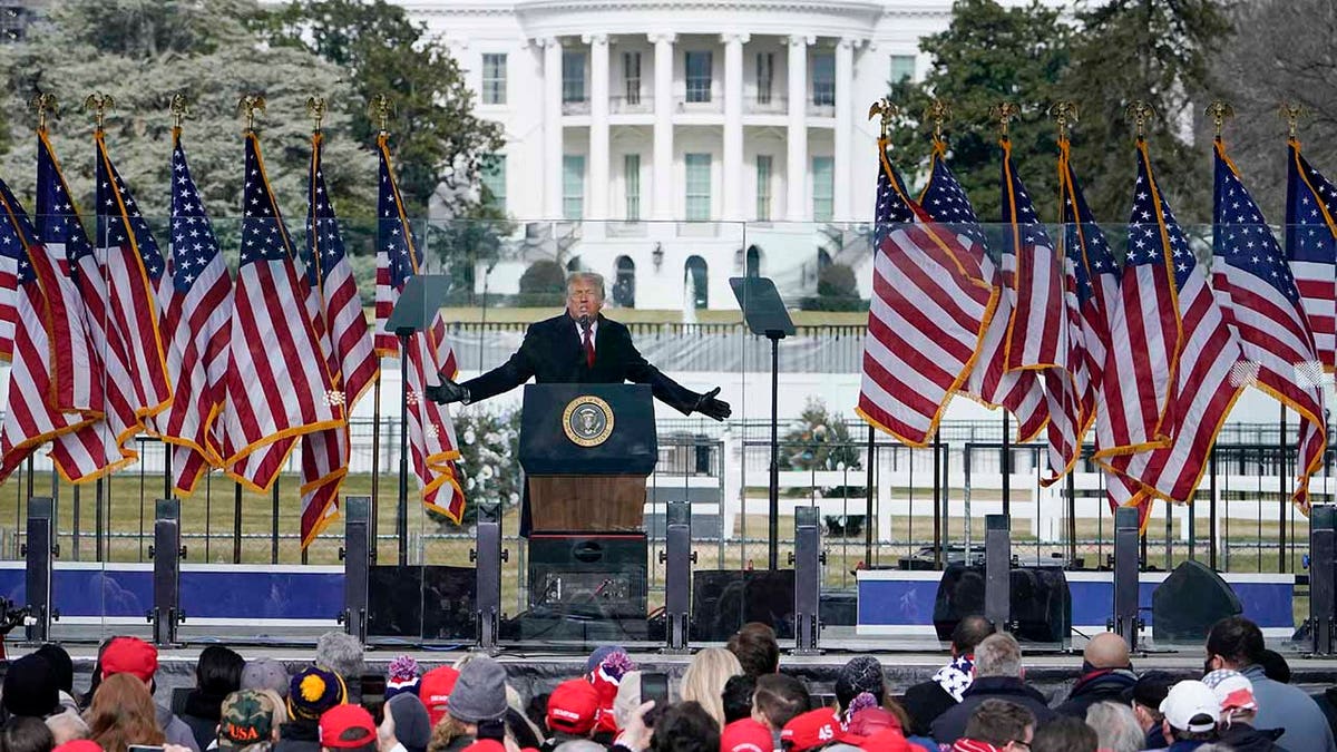 White house Trump Ellipse rally