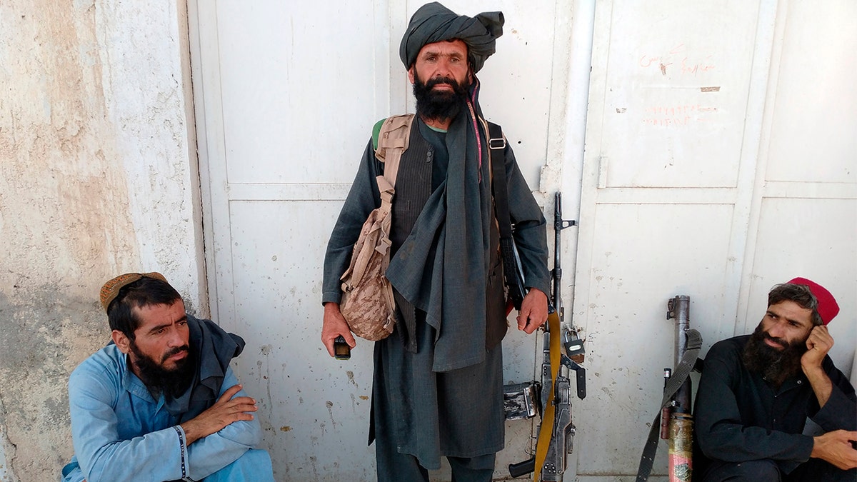 Taliban fighters are seen inside the city of Farah, capital of Farah province southwest of Kabul, Afghanistan, Wednesday, Aug. 11, 2021. 