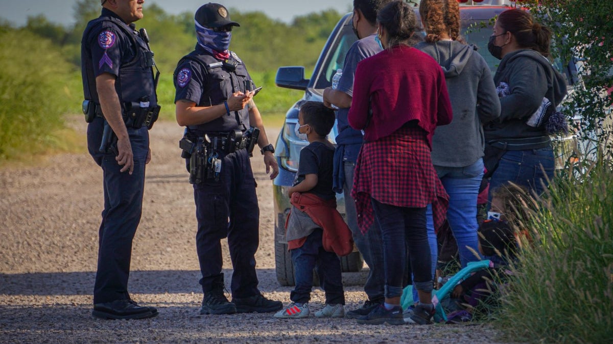 Police say when the "Remain in Mexico" policy was not in place, many families would call 911 to turn themselves in when they got close to the border. Source: La Joya PD