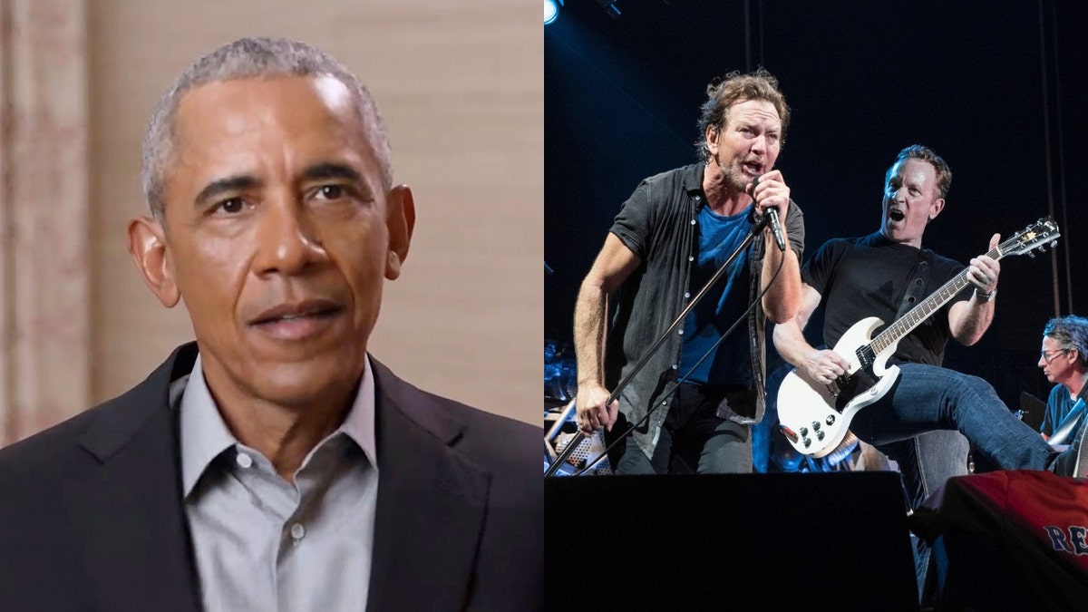 barack obama pearl jam