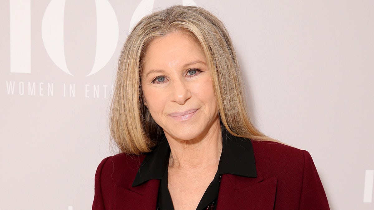 Barbra Streisand attends an awards ceremony