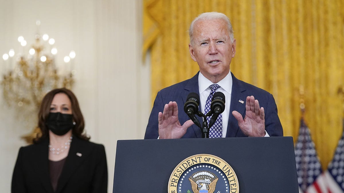 President Biden talks about Afghanistan withdrawal