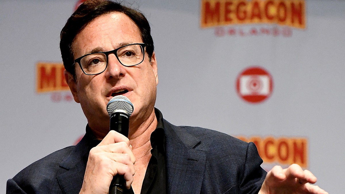 Bob Saget attends MegaCon Orlando 2021 at Orange County Convention Center